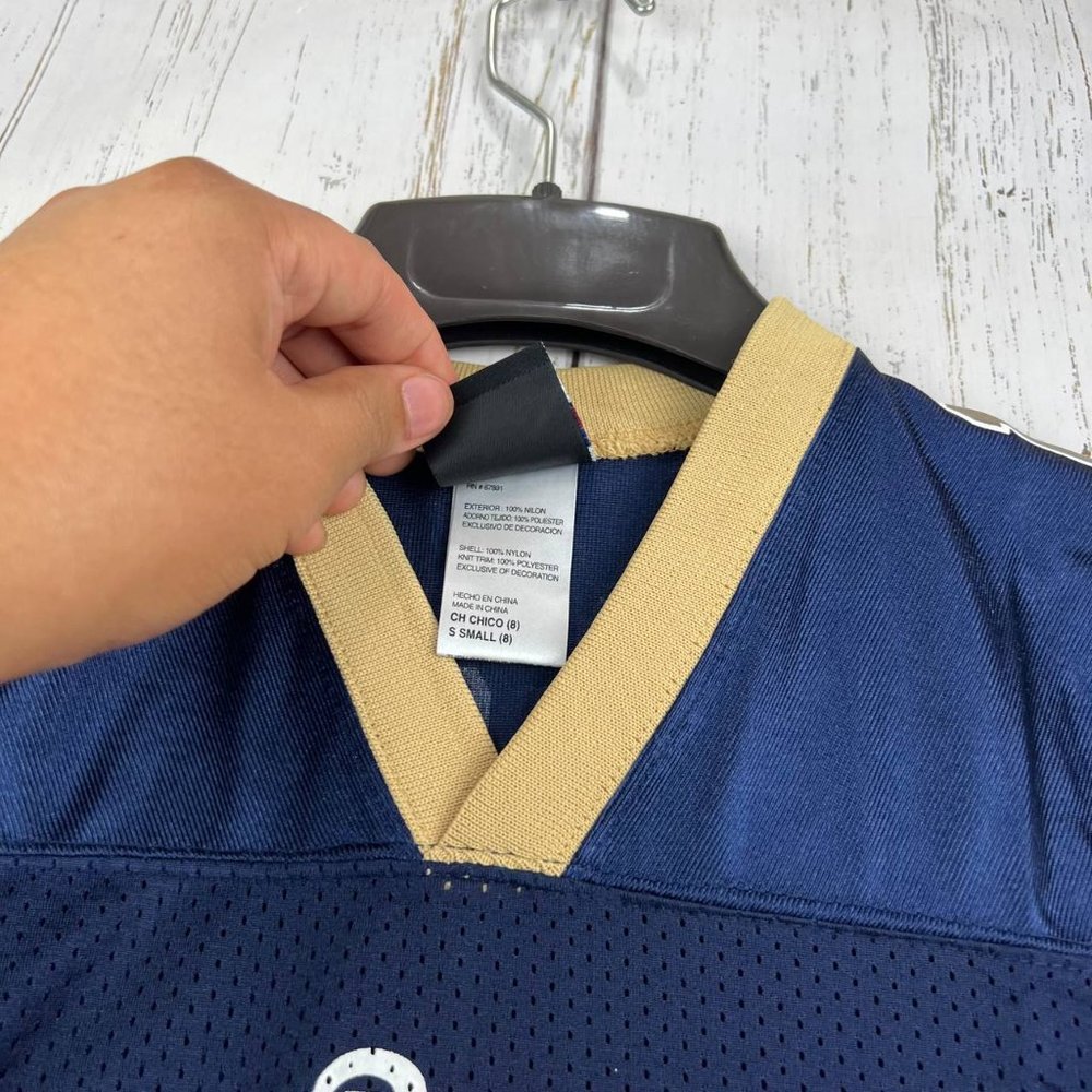 Vintage St. Loius Rams Marc Bulger #10‎ Small Reebok Jersey Shirt Youth New - Picture 2 of 10